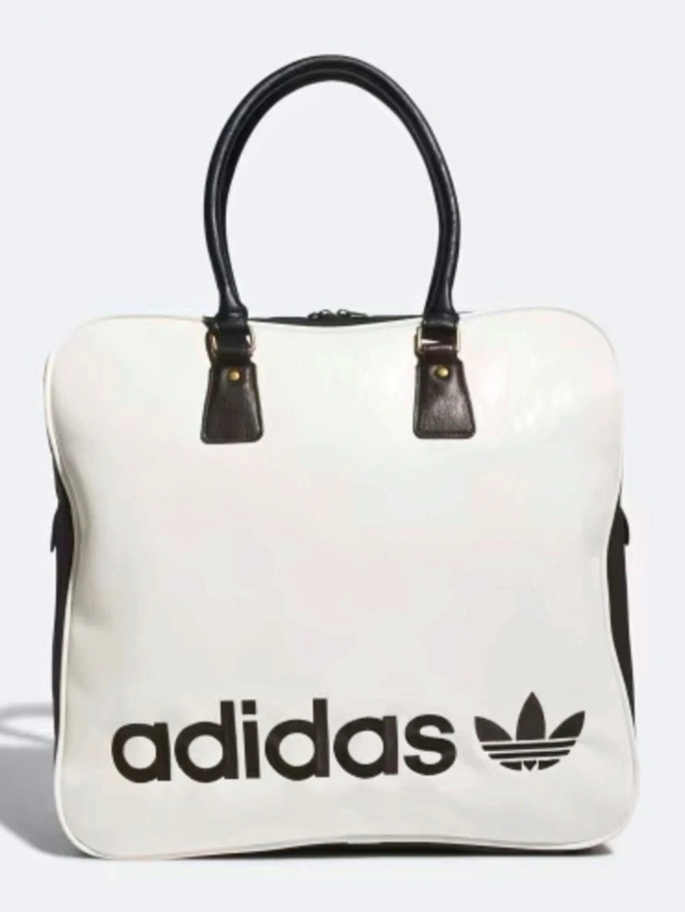 adidas ORIGINALS TOTE BAG, white/black, NWT